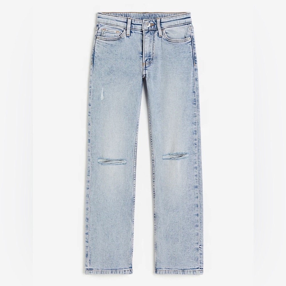 Mango MNG MOM Denim Jeans Button Fly